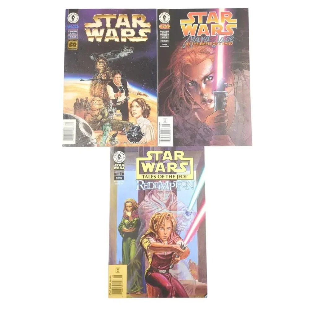 Star Wars Comic Book Lot of 3 Dark Horse Newsstand Modern Age